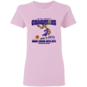 2021 Wac Tournament Champions GCU Grand Canyon Antelopes Men’s Basketball Shirt