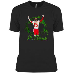 15 Patrick Mahomes St. Patrick’s day Kansas City Chiefs Shirt