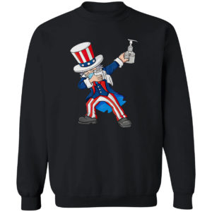 Uncle Sam Face Mask Dabbing Toilet Paper Shirt