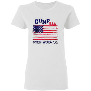 Gump USA forrest American flag shirt