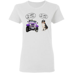 Jeep She Loves Me More Bernese Mountain She Loves Me More Shirt
