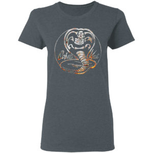 Faux chrome logo cobra kai shirt