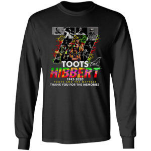 Original 77 years of Toots Hibbert 1942-2020 Toots And The Maytals Signature Shirt