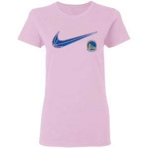 Golden State Warriors 2020-2021 Nike City Edition Swoosh shirt