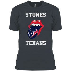 Rolling Stones Houston Texans logo shirt