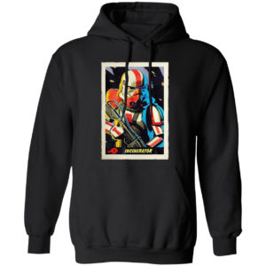 Star wars the mandalorian incinerator stormtrooper card shirt