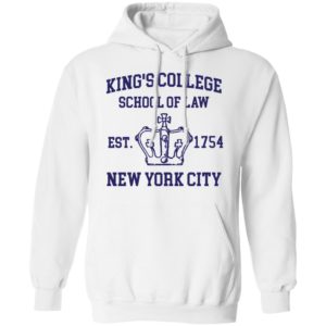 Alexander Hamilton Kings College School Of Law Est 1954 New York City Tee Shirt
