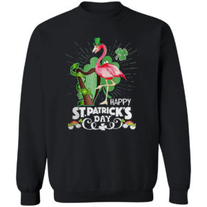 Flamingo Happy St Patrick’s Day Shirt