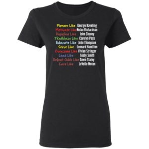 Pioneer Like George Raveling Motivate Like Nolan Richardson Shirt