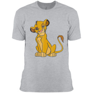 The Lion King Young Simba Sitting Up Shirt
