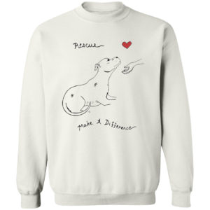 Pitbull Dog Rescue Make A Difference Shirt