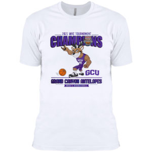 2021 Wac Tournament Champions GCU Grand Canyon Antelopes Men’s Basketball Shirt