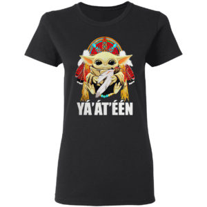 Baby Yoda American nation hello shirt