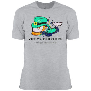 Chicago Blackhawks Vineyard Vines St Patricks Day Shirt