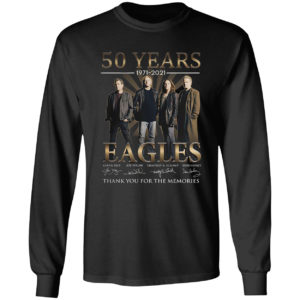 50 years 1971 2021 Eagles Glenn Frey Joe Walsh signatures shirt