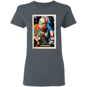 Star wars the mandalorian incinerator stormtrooper card shirt