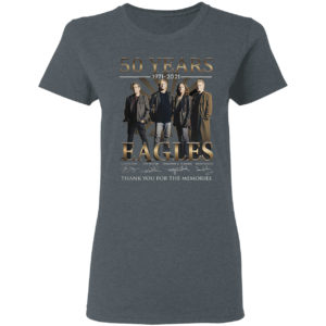 50 years 1971 2021 Eagles Glenn Frey Joe Walsh signatures shirt