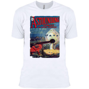Vintage 1930’s Science Fiction Futuristic Classic Comic Book Cover Artwork Shirt