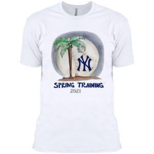 New York Yankees baseball MLB 2021 Spring Training shirt
