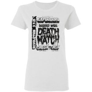 Kenny Omega Vs Jon Moxley Exploding Barbed Wire Death Match T-Shirt