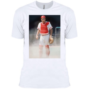 Johnny Bench Catcher Photo Shirt
