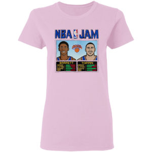 NBA Jam Knicks Barrett and Toppin shirt