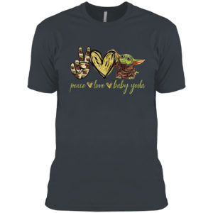 Peace Love Baby Yoda Shirt