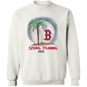 Boston Red Sox baseball MLB 2021 Spring Training shirt