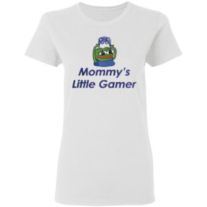 Frog Pepe Mommy’S Little Gamer Shirt