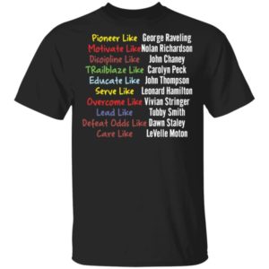 Pioneer Like George Raveling Motivate Like Nolan Richardson Shirt