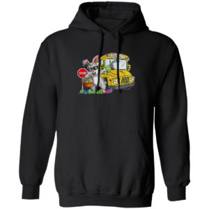 Rabbit School bus stop shirt