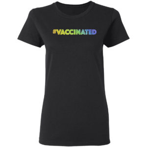 I’m Vaccinated Rainbow Gradient Colorway Shirt