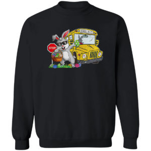 Rabbit School bus stop shirt