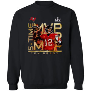 Awesome Tom Brady wins record 5th Super Bowl MVP Tampa Bay Buccaneers Shirt