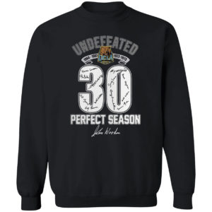 Undefeated 1964-1967 1972-1973 30 perfect season signatures shirt