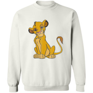 The Lion King Young Simba Sitting Up Shirt
