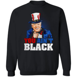You Ain’t Black Anti Sleepy Joe Biden Shirt