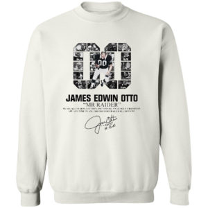 00 James Edwin Otto Mr Raider Signature Shirt