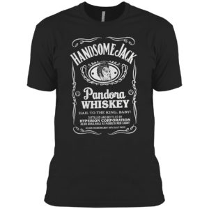 Handsome Jack Pandona Whiskey hail to the king baby shirt