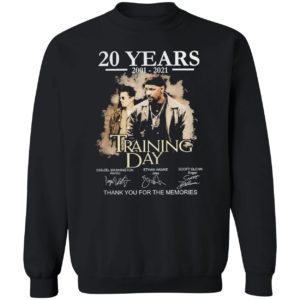 20 years Trading Day thank you for the memories signatures shirt
