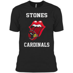 Rolling Stones Arizona Cardinals logo shirt