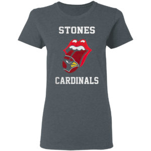 Rolling Stones Arizona Cardinals logo shirt