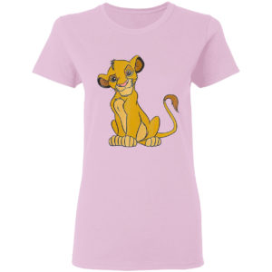 The Lion King Young Simba Sitting Up Shirt