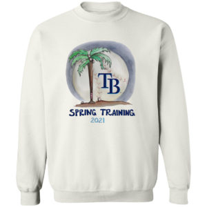 Tampa Bay Rays baseball MLB 2021 Spring Training shirt