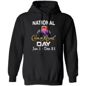 National Croun Royal Day Jan 1 December 31 Shirt