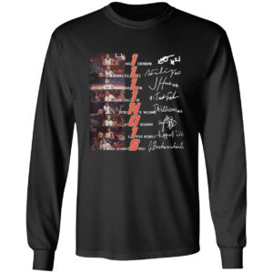 Illinois Fighting Illini all players signature shirt