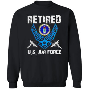 Retired U.S Air Force Veteran Patriotic Air Force Retired T-shirt