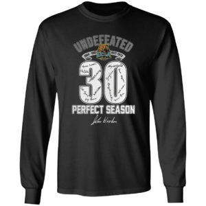 Undefeated 1964-1967 1972-1973 30 perfect season signatures shirt