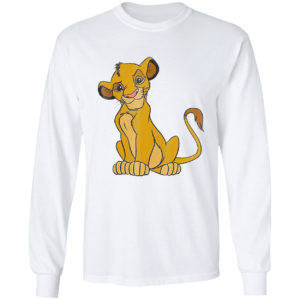 The Lion King Young Simba Sitting Up Shirt
