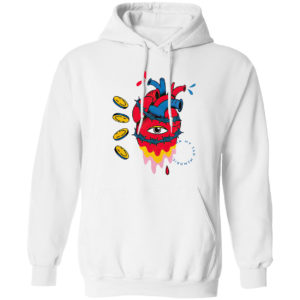 Barbed Wire Heart Trippy Surreal Shirt